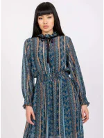 Šaty DHJ SK 15177 1.04P tmavo modrá Šaty DHJ SK 15177 1.04P tmavo modrá