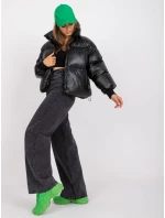 Dámska bunda EM KR CV8658 čierna Dámska bunda EM KR CV8658 čierna