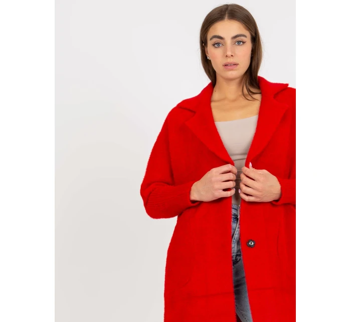 Dámsky kabát MBM PL 1521.97P červený