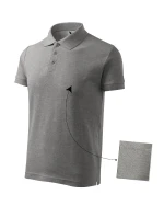 Bavlnená pánska polokošeľa tmavosivá Bavlnená pánska polokošeľa tmavosivá