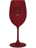 JSI TOP CUP - bordový pohár na víno 350 ml