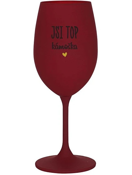 JSI TOP CUP - bordový pohár na víno 350 ml