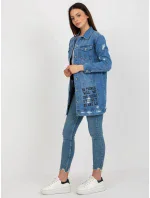 Dámska džínsová bunda HM KR M229.55 Blue jeans - FPrice