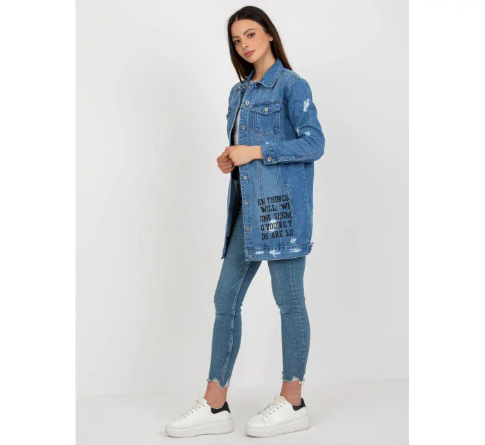 Dámska džínsová bunda HM KR M229.55 Blue jeans - FPrice