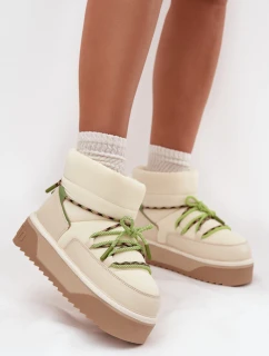 Snehové topánky model 220534 Krok vo veľkom štýle