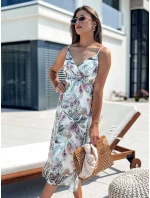 SERENA šaty biele FashionStreet EY2530