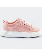 Ružové dámske športové topánky (S221)