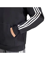 Pánská mikina Essentials 3Stripes French Terry Hoodie, černá, model 22348351 - ADIDAS