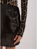 Sukňa BA SD 2607.98 čierna a zlatá Sukňa BA SD 2607.98 čierna a zlatá