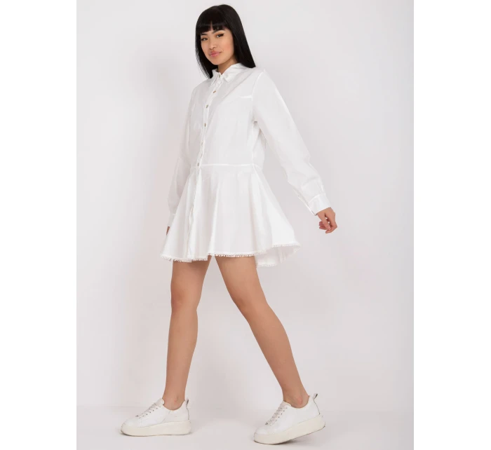 Dámske šaty-DHJ-SK-6801.63P-biele