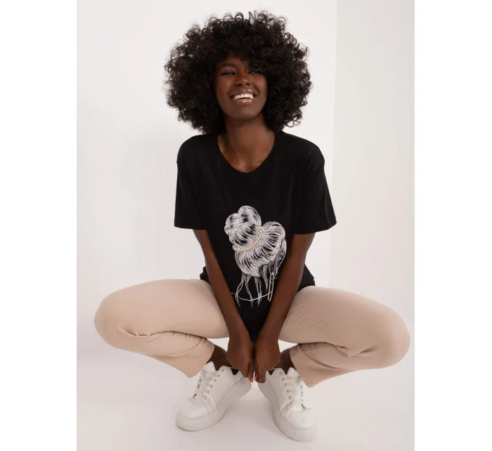 Tričko PM TS 7503.84 čierne