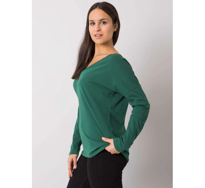Blúzka RV BZ 7315.39X tmavo zelená