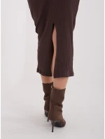 RV SD sukňa A1067.84 tmavohnedá