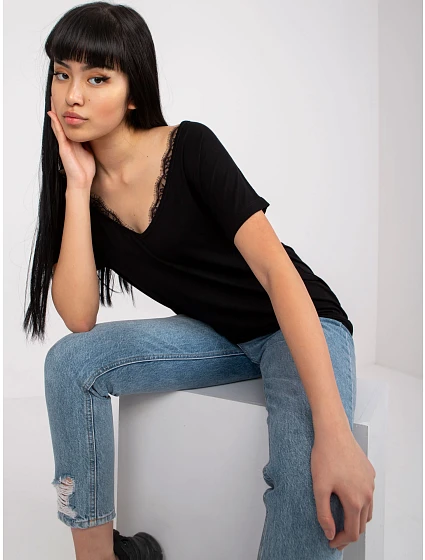 Tričko RV TS model 17264850 černá - FPrice Tričko RV TS model 17264850 černá - FPrice
