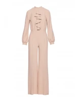S420 Kombinéza s volánom - béžová