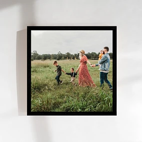 Personalizovaný magický fotoobraz v rámu - čtverec 20x20 - fotografie Personalizovaný magický fotoobraz v rámu - čtverec 20x20 - fotografie