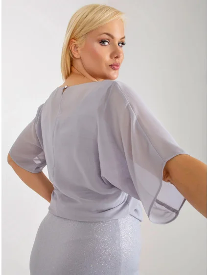 Dámske šaty 5822.71 šedá - FPrice