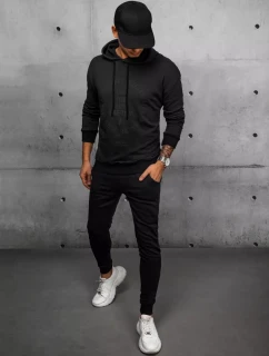 FashionStreet čierna pánska tepláková súprava AX0692