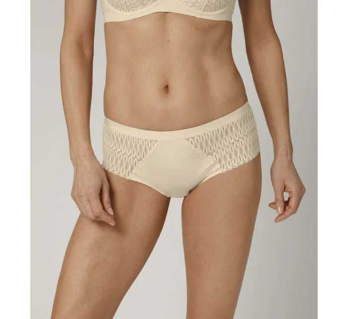 Dámské kalhotky Aura Spotlight Maxi krémové - Triumph
