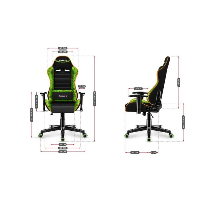 Dětská herní židle  Mesh model 21325982 - Huzaro