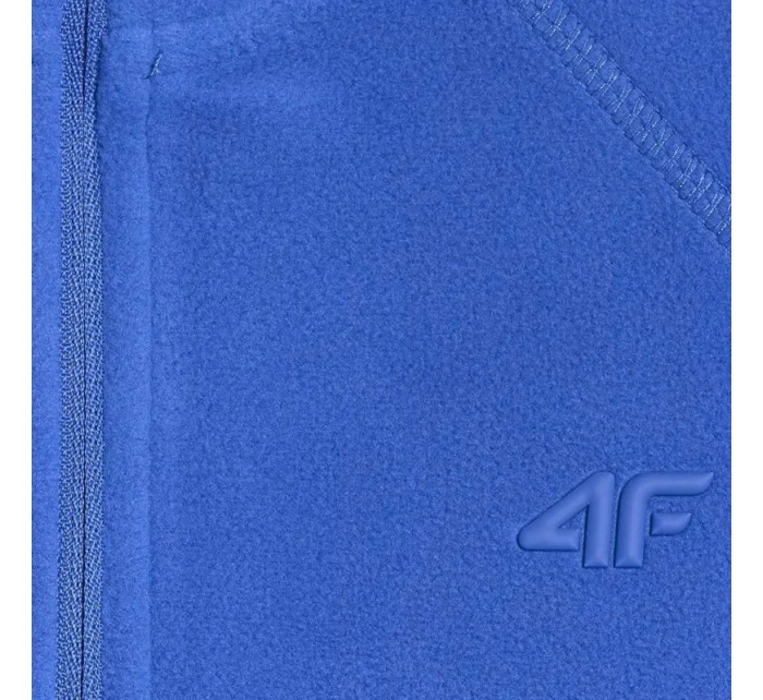 Chlapčenská fleecová mikina 4F M058 cobalt 4FJWAW25UFLEM058 36S