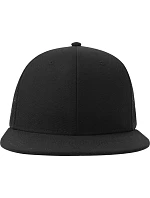 Atlantis Headwear Snap Mesh-S 6-panelová truckerová čiapka 33.0257 čierna/čierna