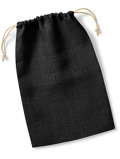 Westford Mill W 415 Jutový vrece so sťahovacími šnúrkami 50.0415 čierna/prírodná