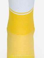 Mr. Socks L 05010 Športové ponožky „Ballersocks Light“ 88.5010 žlté/biele