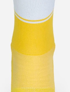 Mr. Socks L 05010 Športové ponožky „Ballersocks Light“ 88.5010 žlté/biele