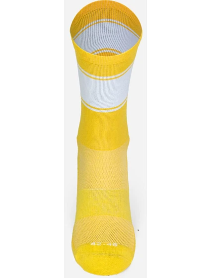 Mr. Socks L 05010 Športové ponožky „Ballersocks Light“ 88.5010 žlté/biele Mr. Socks L 05010 Športové ponožky „Ballersocks Light“ 88.5010 žlté/biele