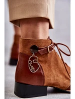 Dámské kožené kozačky model 21597650 - Maciejka