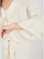 Košeľa IT KS 81863.11P svetlo béžová