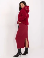 Sukňa RV SD A212.53 bordová Sukňa RV SD A212.53 bordová