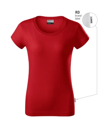 Resist tričko dámské červená 07 (brand label) Resist tričko dámské červená 07 (brand label)