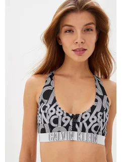 Vrchný diel plaviek KW0KW00815-0GS čiernobiela - Calvin Klein