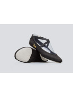 Gymnastická baletná obuv 302 čierna - IWA