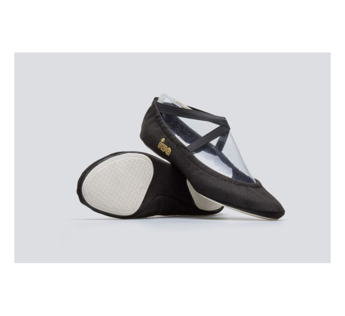 Gymnastická baletná obuv 302 čierna - IWA