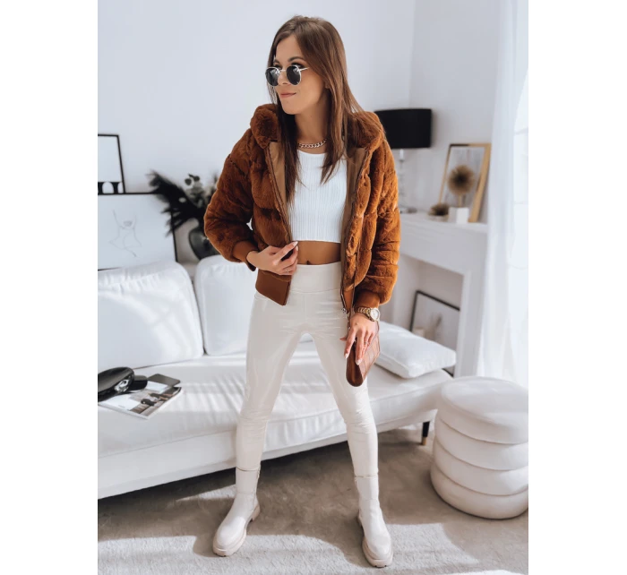 Dámská bunda camel Dstreet model 21966699 - FashionStreet Dámská bunda camel Dstreet model 21966699 - FashionStreet