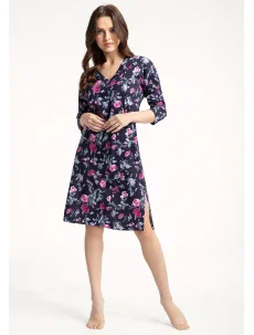 Dámska nočná košeľa Luna 072 3/4 M-2XL