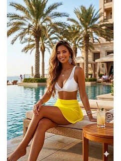 Vlastné D 98B Plážová sukňa 4