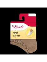 Dámske nízke ponožky FINE IN-SHOE SOCKS - Bellinda - amber
