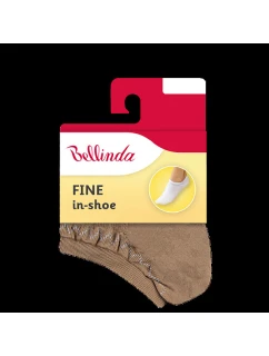 Dámske nízke ponožky FINE IN-SHOE SOCKS - Bellinda - amber
