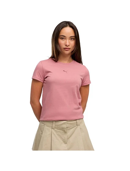 Dámske tričko Puma Ess Centered Cat Logo Tee, ružové, 692916, veľkosť 48
