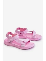 Sandały Damskie Big Star LL274A100 Różowe