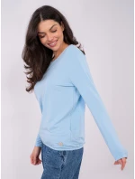Bluzka RV BZ A model 21808011 jasny niebieski - FPrice Bluzka RV BZ A model 21808011 jasny niebieski - FPrice
