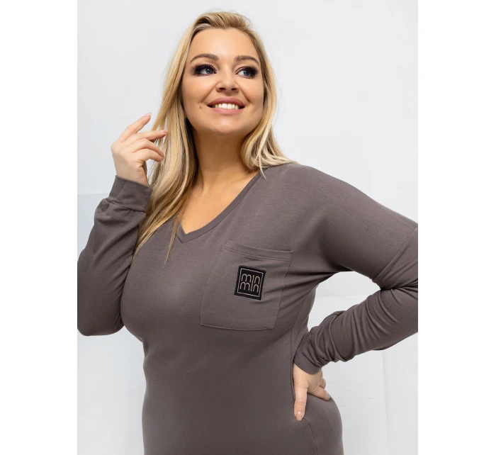 Blúzka RV BZ A 161.63 hnedá