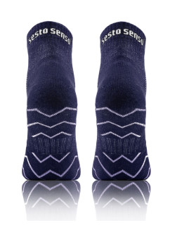 Sesto Senso Frotte Športové ponožky AMZ Navy Blue