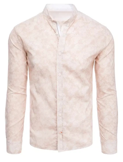 Pánská růžová košile Dstreet model 21966600 - FashionStreet