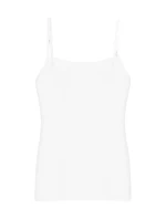 Dámske tričko Feel of Modal Spaghetti Top - WHITE - white 0003 - TRIUMPH