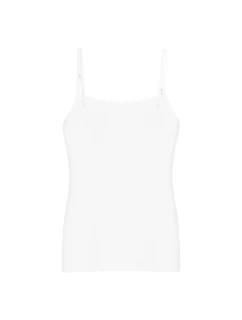 Feel of Modal Spaghetti Top - WHITE - TRIUMPH WHITE - TRIUMPH